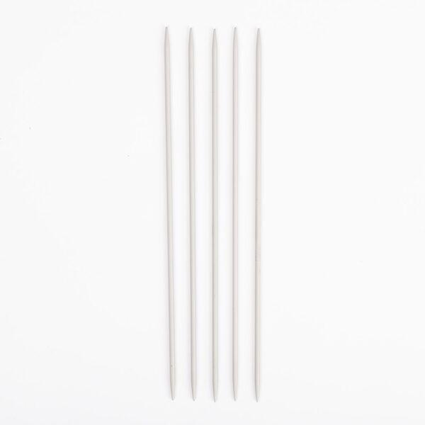 DROPS Double Pointed Needles Basic Aluminium, 20 cm (2.0-5.0 mm) - Image 2